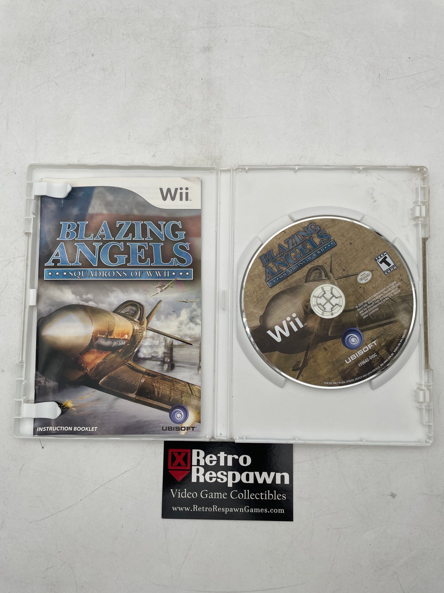Blazing Angels Squadrons of WWII - Wii (Complete)