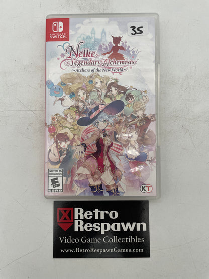 Nelke & The Legendary Alchemists: Ateliers of the New World - Nintendo Switch (Complete)