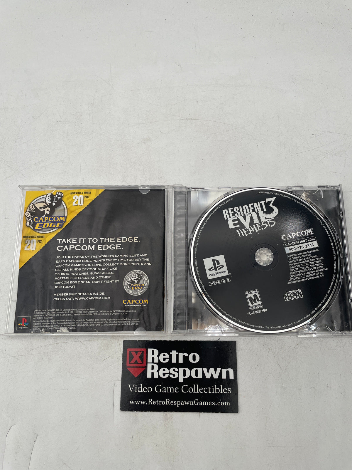 Resident Evil 3 Nemesis - Playstation (Complete)