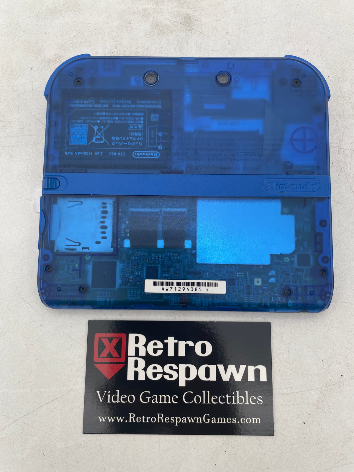 Nintendo 2DS Crystal Blue - Nintendo 3DS (Console+Charger)