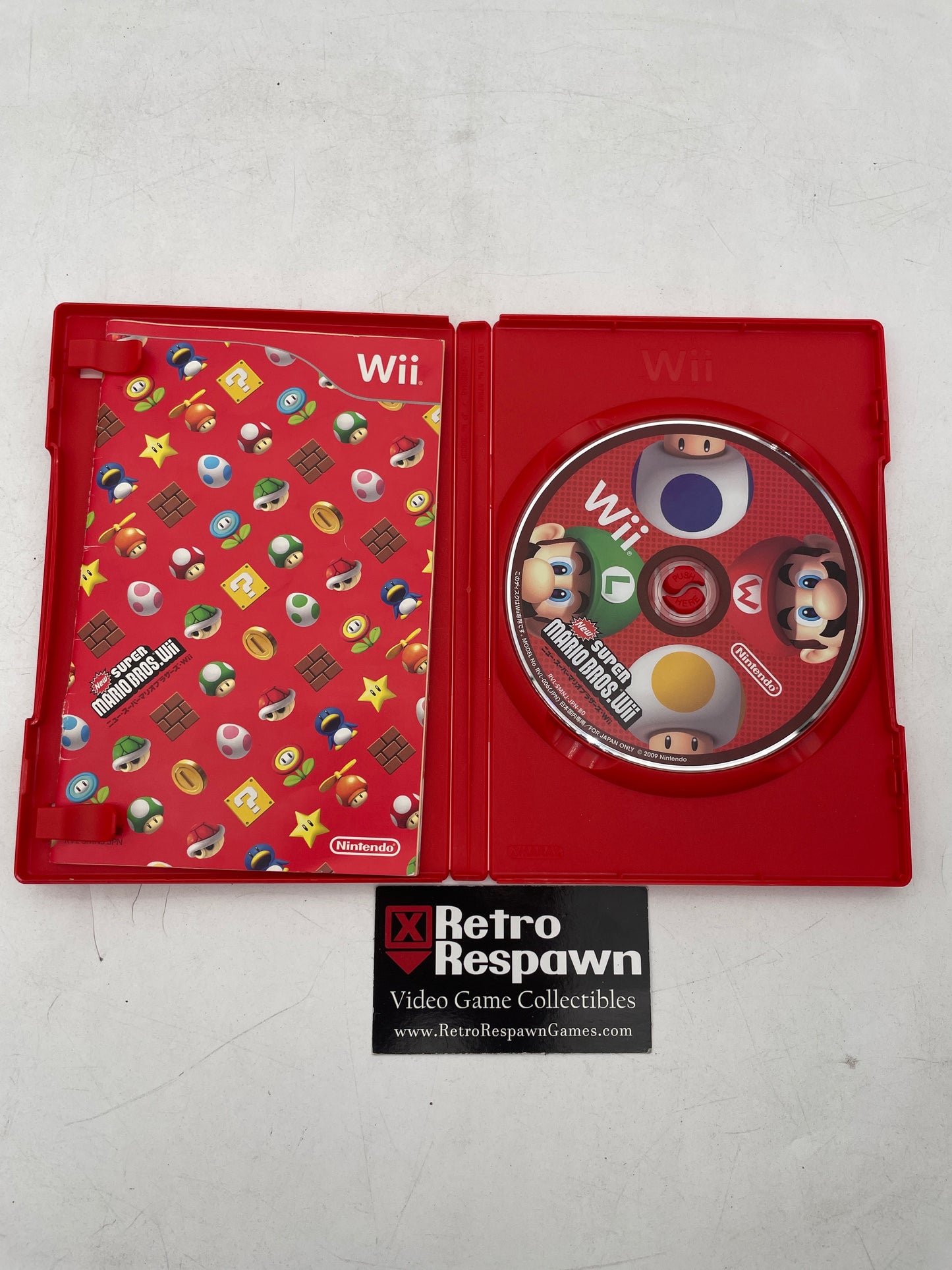 New Super Mario Bros. Wii - JP Wii (Complete)
