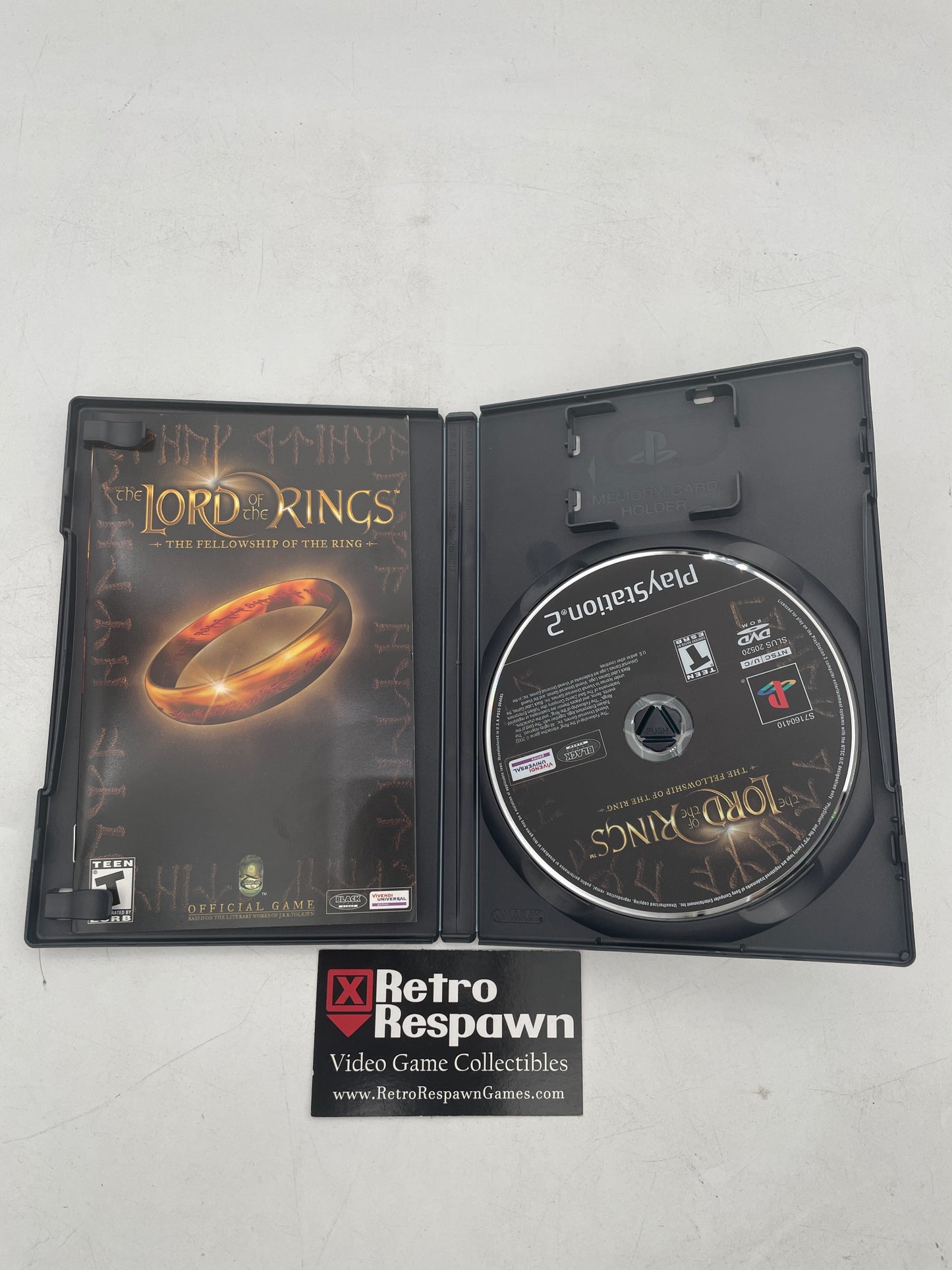 Lord of the Rings Fellowship of the Ring - Playstation 2 (Complete)