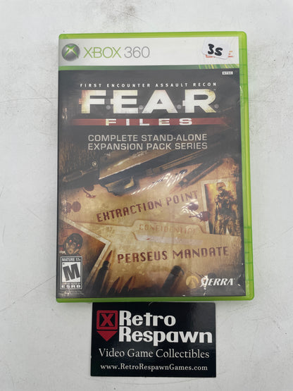 F.E.A.R. Files - Xbox 360 (Complete)