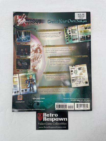 Romancing Saga Strategy Guide - Brady Games (Used)