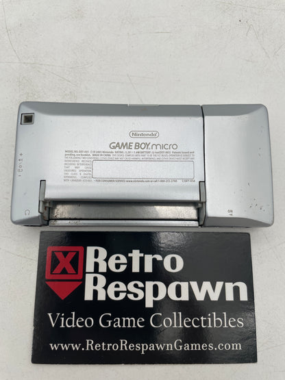 GBA Micro Red/Silver - GameBoy Advance (Console + Charger)