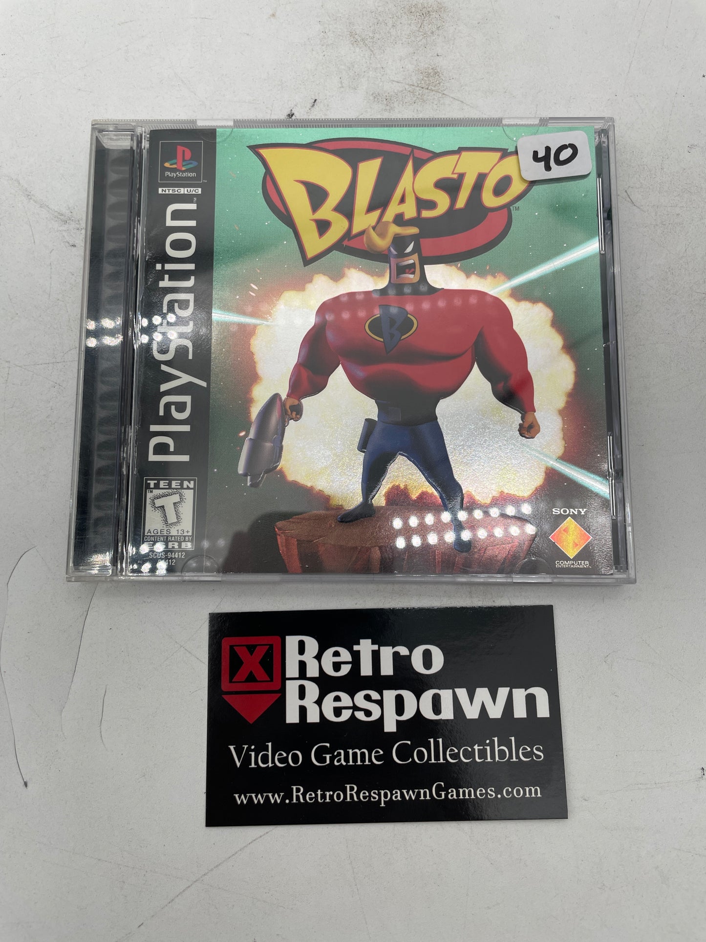 Blasto - Playstation (Missing Manual)