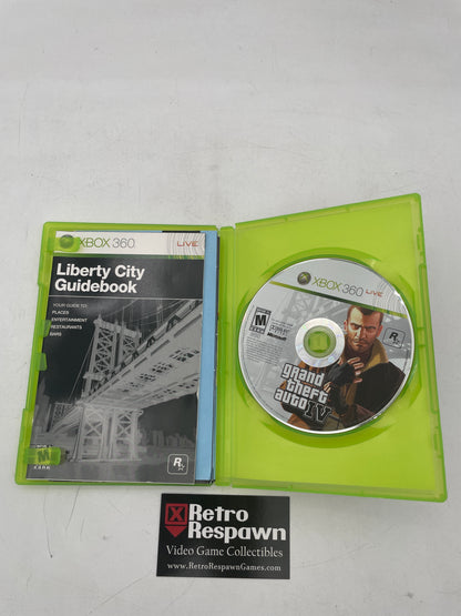 Grand Theft Auto IV - Xbox 360 (Complete W/Map)