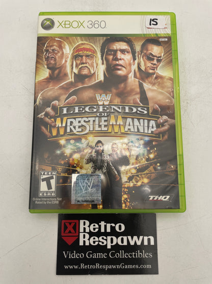 WWE Legends of WrestleMania - Xbox 360 (Complete)