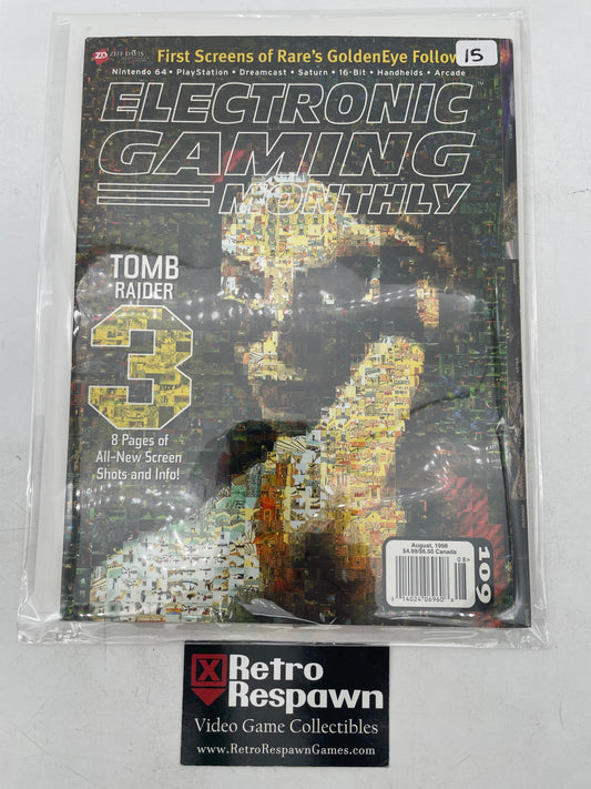 Electronic Gaming Monthly August 1998 No 109 (Used)