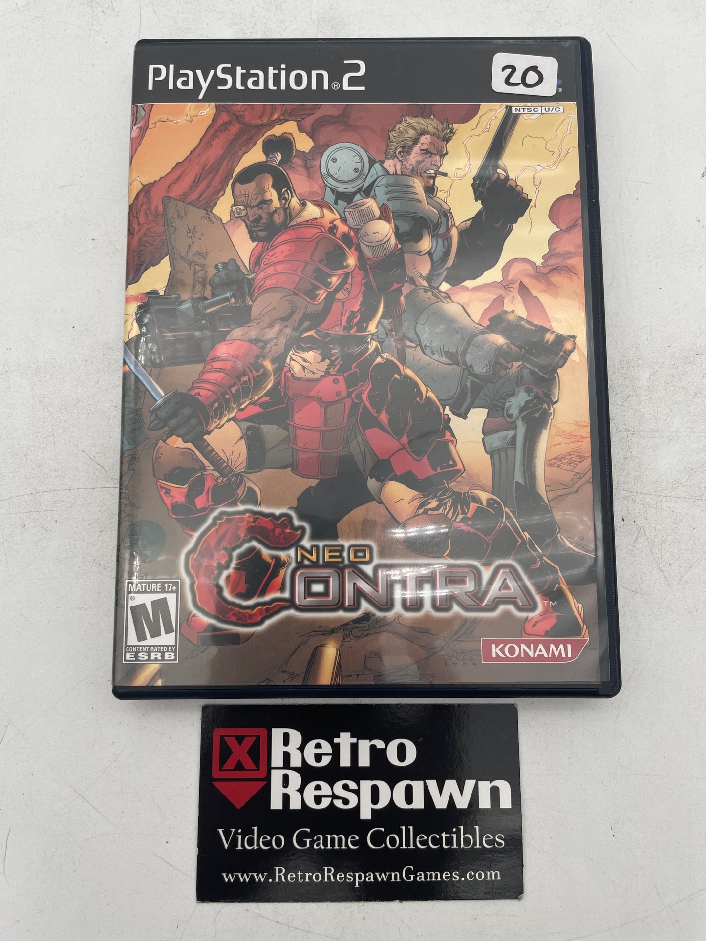 Neo Contra - Playstation 2 (Complete)