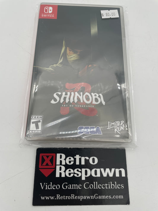 Shinobi Art of Vengeance - Nintendo Switch (Sealed)