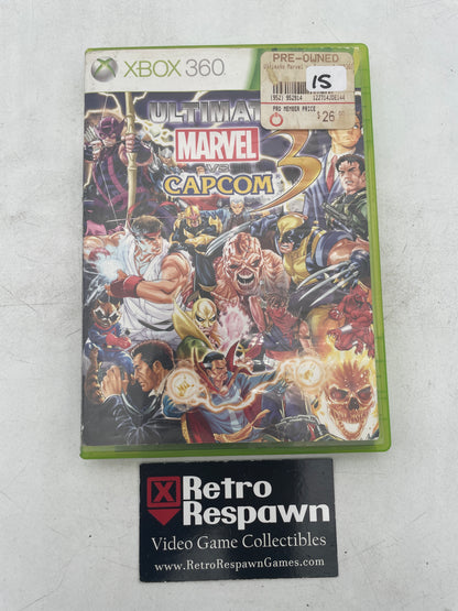 Ultimate Marvel vs Capcom 3 - Xbox 360 (Complete)
