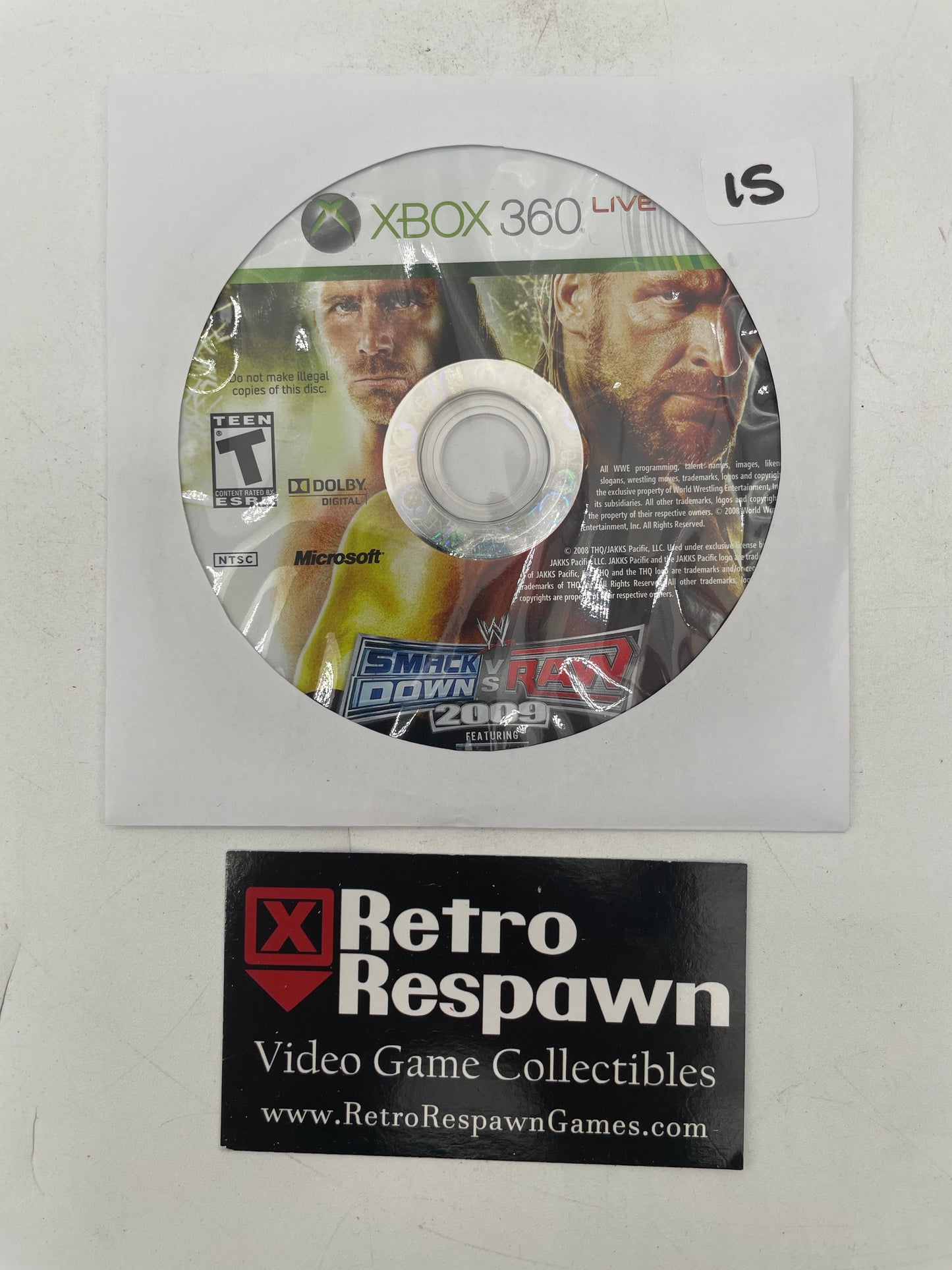 WWE Smackdown vs. Raw 2009 - Xbox 360 (Game Only)