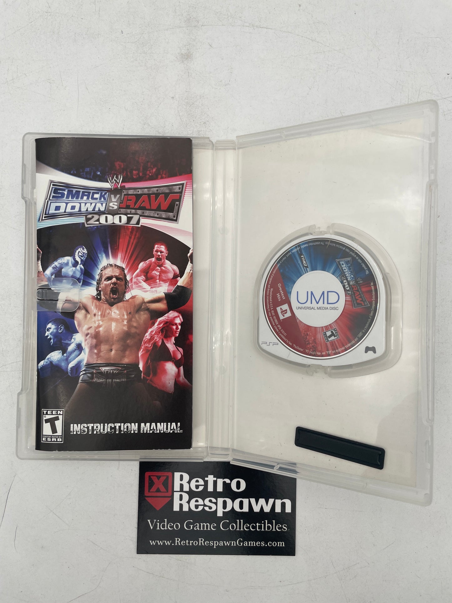 WWE Smackdown vs. Raw 2007 [Greatest Hits] - PSP (Complete)