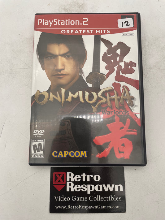 Onimusha Warlords [Greatest Hits] - Playstation 2 (Complete)