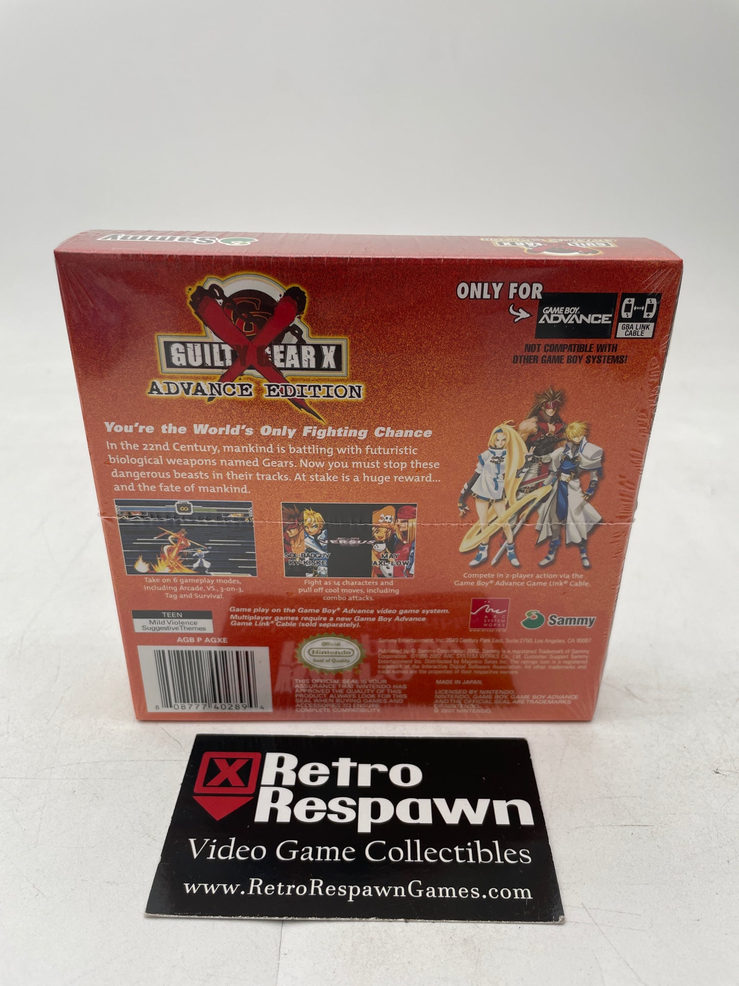 Guilty Gear X Advance Edition - GameBoy Advance (Sealed)