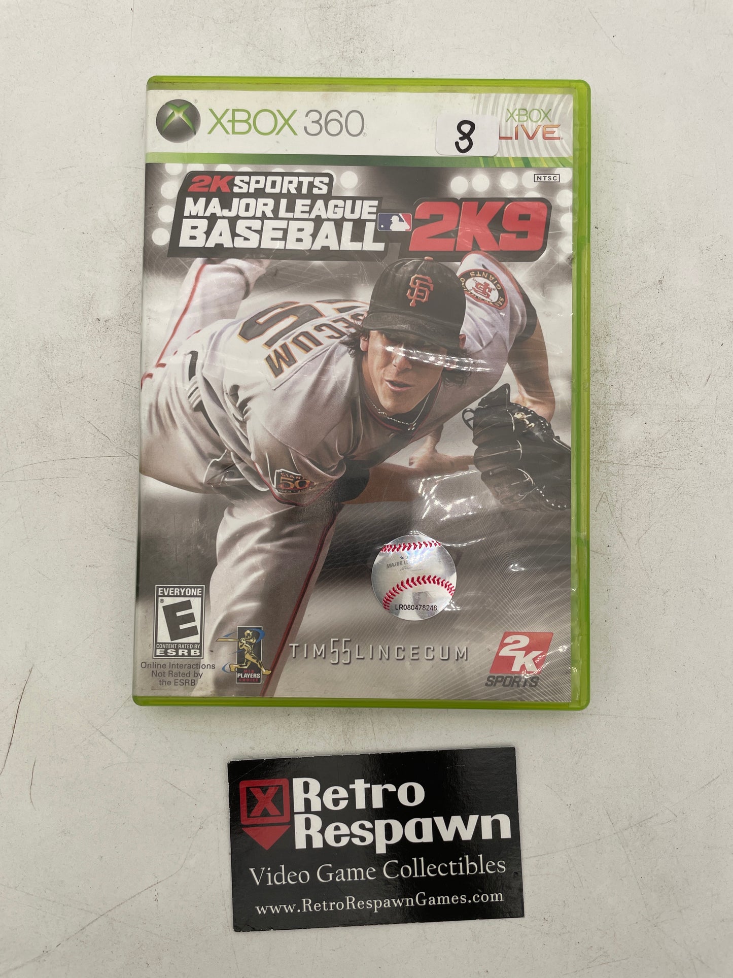 Major League Baseball 2K9 - Xbox 360 (Complete)