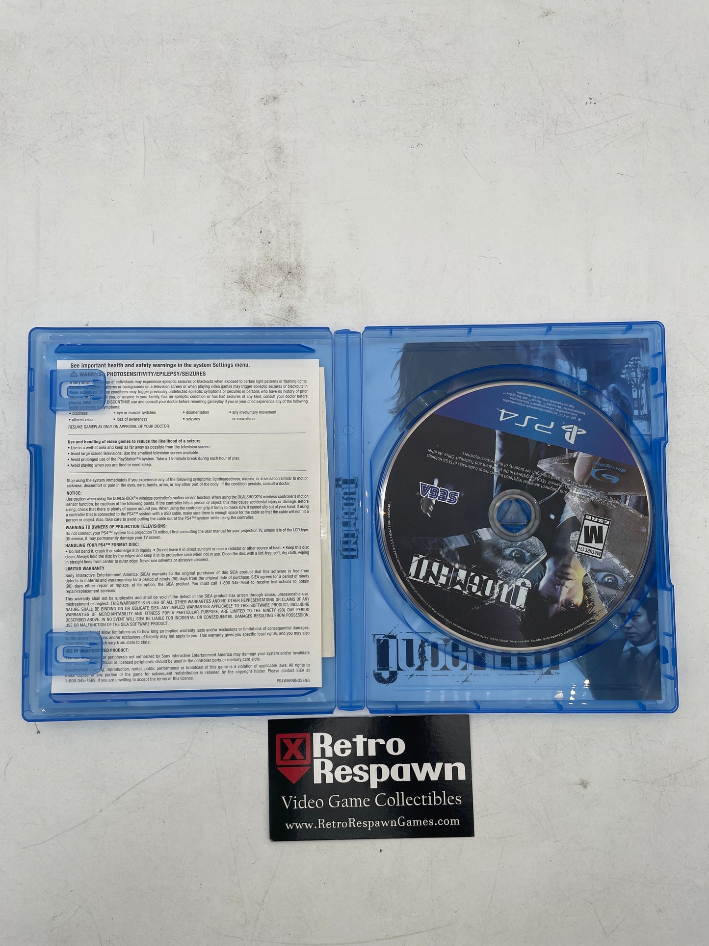 Judgment - Playstation 4 (Complete)