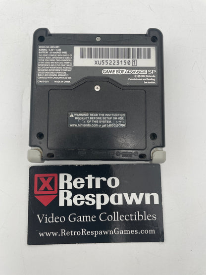 Jet Black Gameboy Advance Sp-001 [Who Are You?] - Gameboy Advance (Console + Charger)