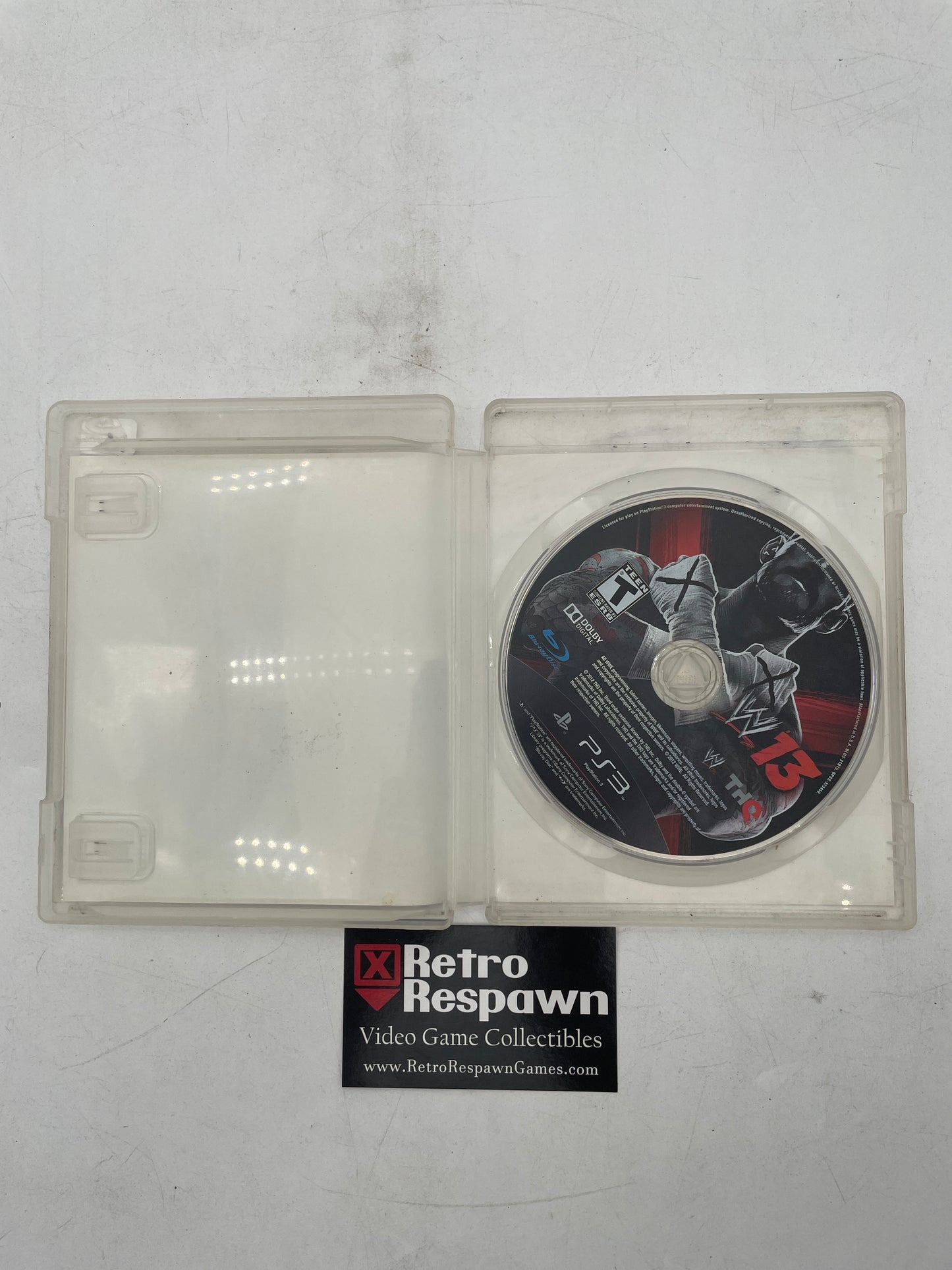 WWE '13 - Playstation 3 (Missing Manual)