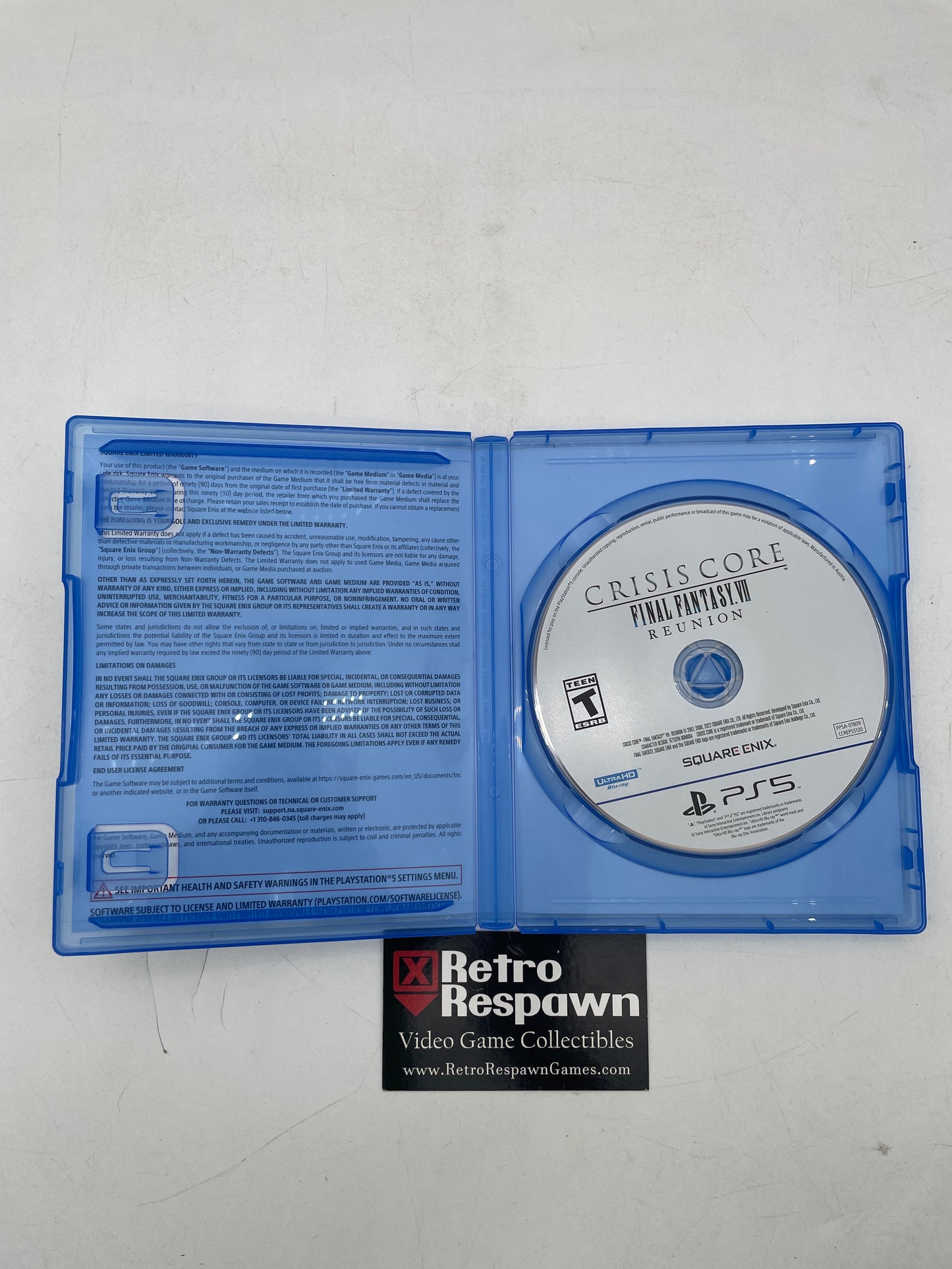 Crisis Core: Final Fantasy VII Reunion - Playstation 5 (Complete)