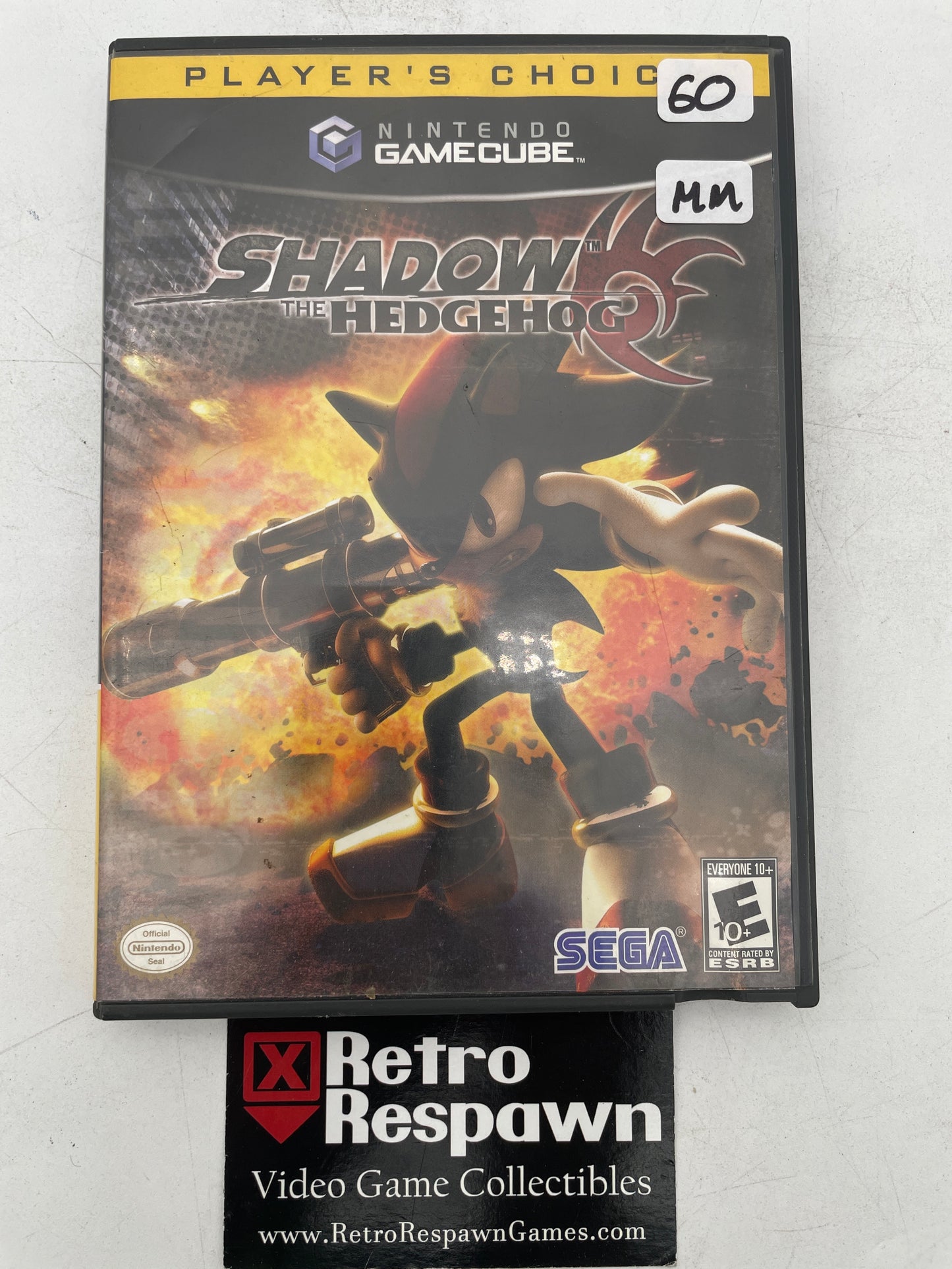 Shadow the Hedgehog [Player's Choice] - Gamecube (Missing Manual)
