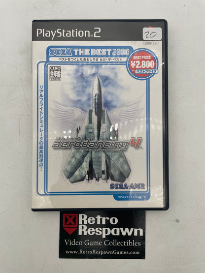 Aero Dancing 4 [Sega the Best 2800] - JP PlayStation 2 (Complete)