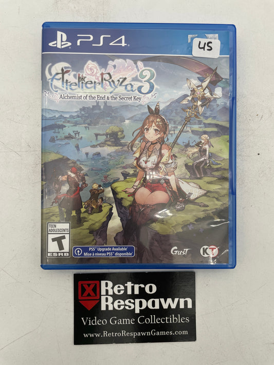 Atelier Ryza 3: Alchemist of the End & the Secret Key - Playstation 4 (Complete)