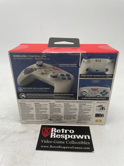 Wireless White Zelda Controller - Nintendo Switch (Sealed)