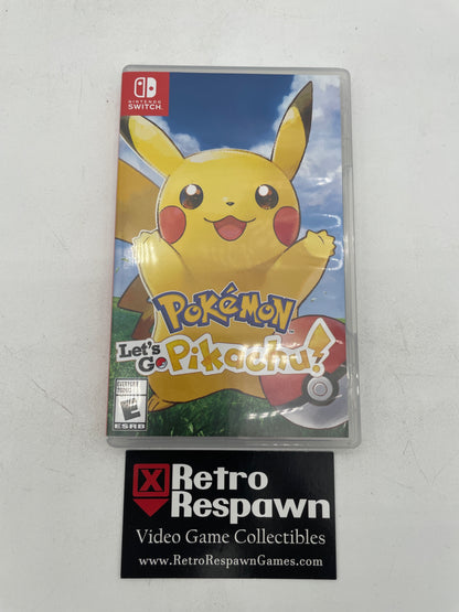Pokemon Let's Go Pikachu - Nintendo Switch (Complete)
