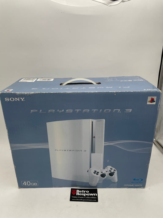 Playstation 3 40GB Ceramic White - JP Playstation 3 (Complete)