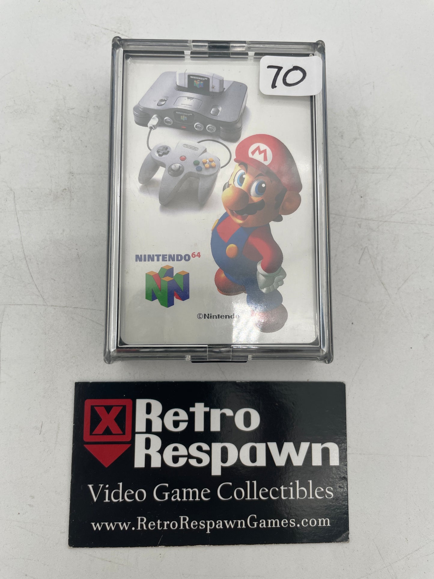 Nintendo 64 Poker Cards (Sealed)
