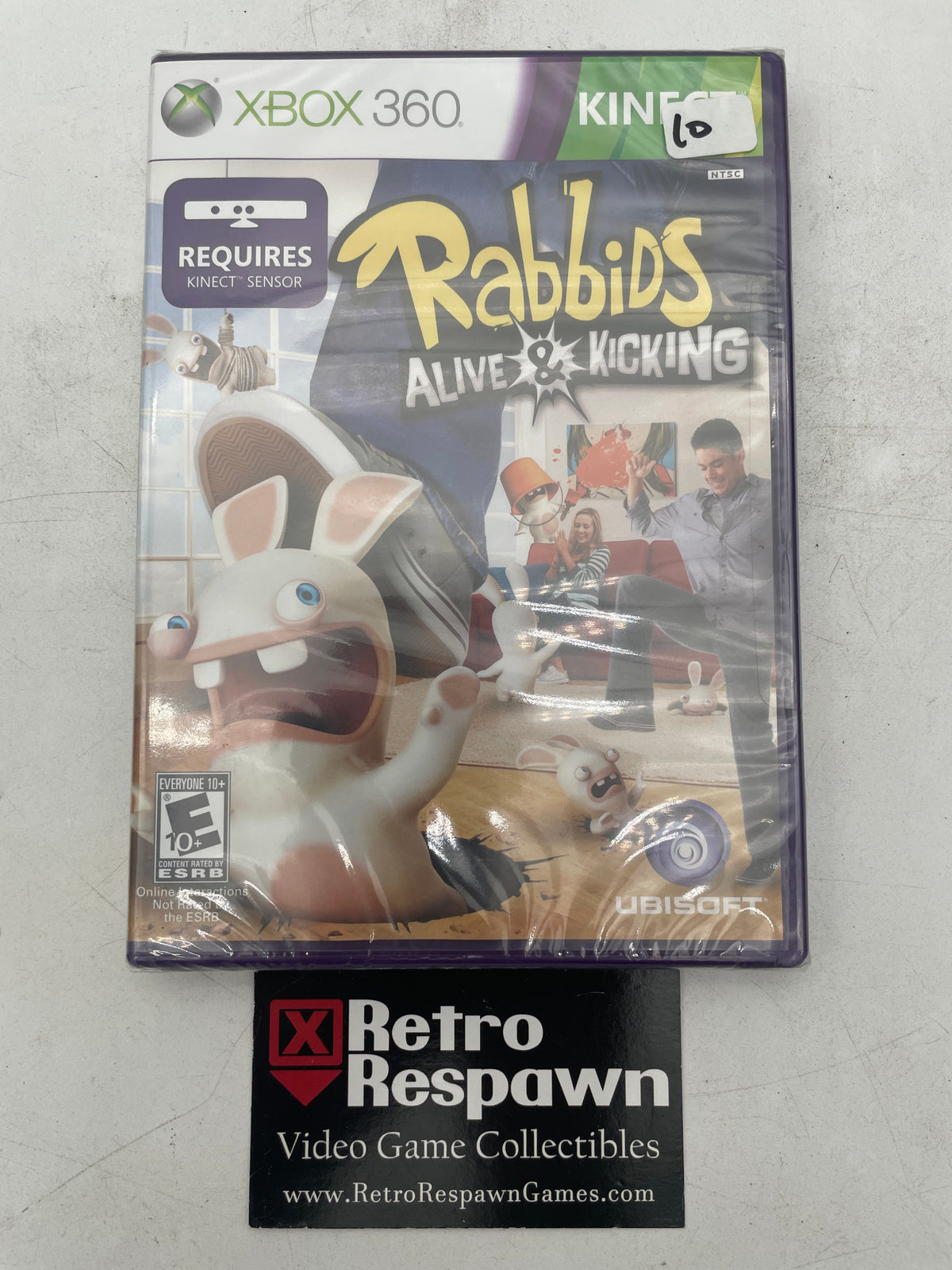 Rabbids: Alive & Kicking - Xbox 360 (Sealed)