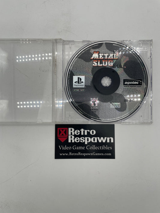 Metal Slug X - Playstation (Disc)