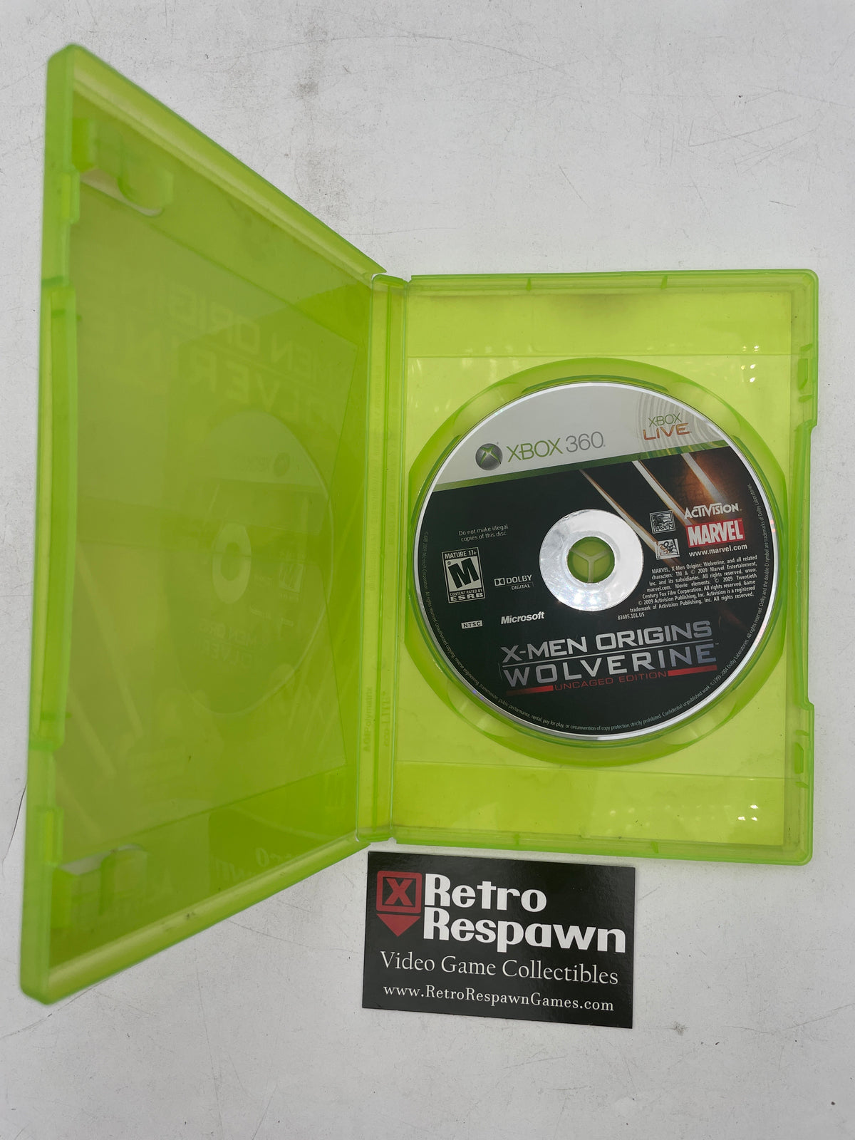 X-Men Origins: Wolverine [Uncaged Edition] - Xbox 360 (Missing Manual)