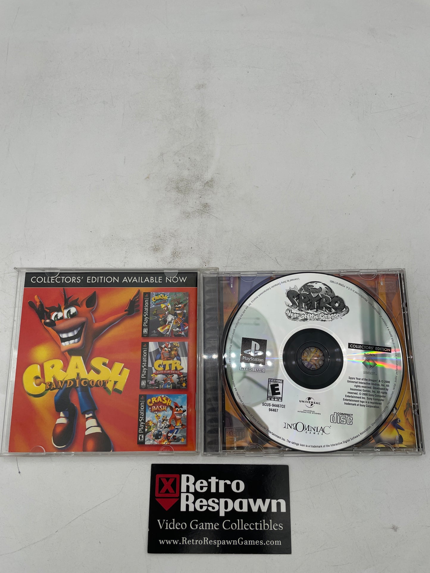 Spyro Year of the Dragon [Collector's Edition] - Playstation (Complete)