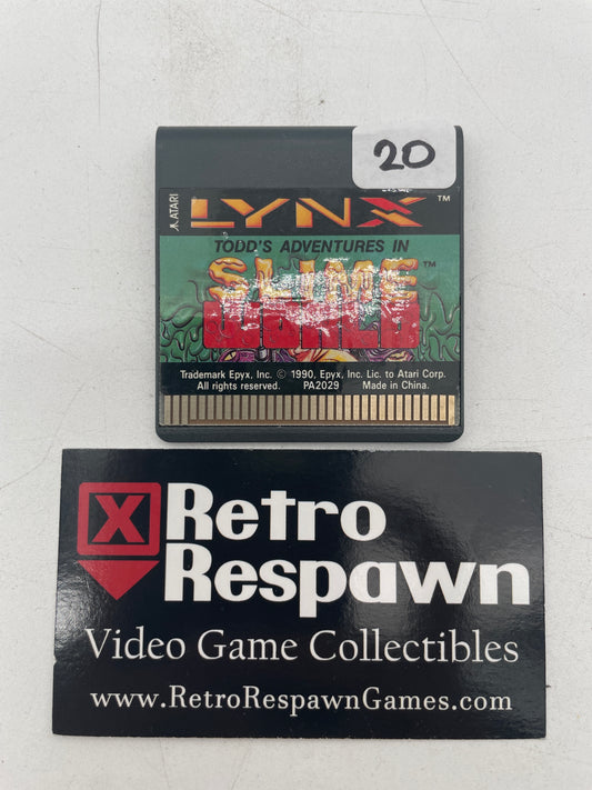 Todd’s Adventure in Slime World - Atari Lynx (Game Only)