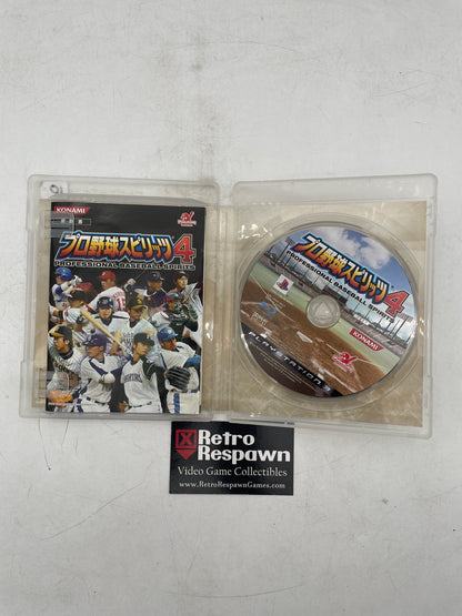 Pro Yakyuu Spirits 4 - JP Playstation 3 (Complete)