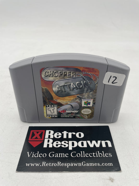 Chopper Attack - Nintendo 64 (Game Only)