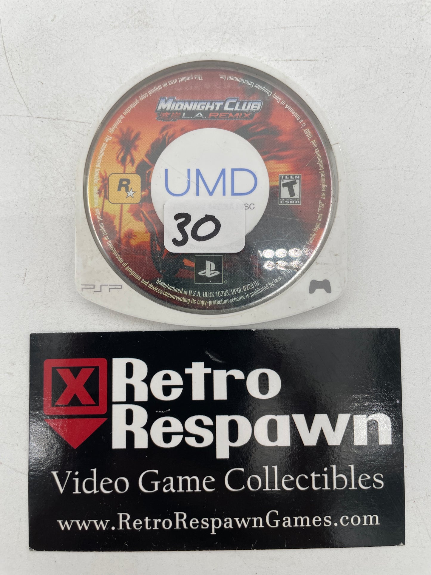 Midnight Club LA Remix - PSP (Game Only)