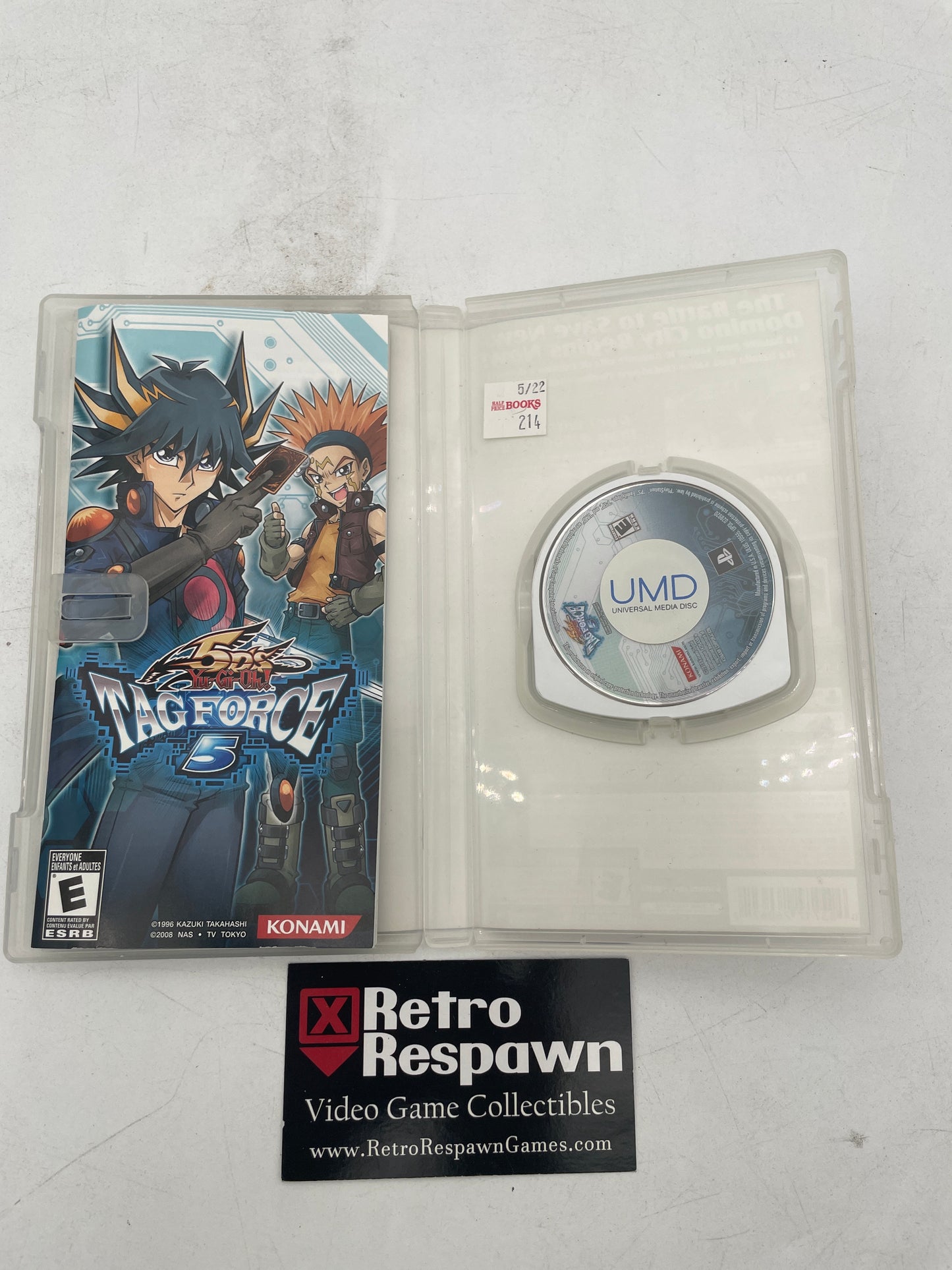 Yu-Gi-Oh 5D's Tag Force 5 - PSP (Complete)