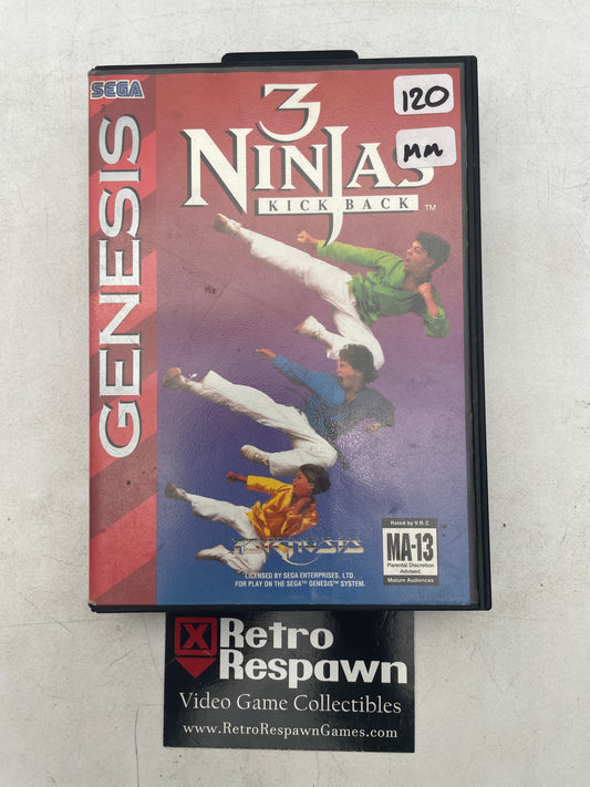 3 Ninjas Kick Back - Sega Genesis (Missing Manual)