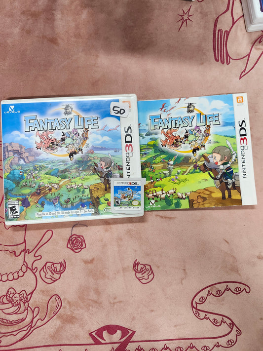 Fantasy Life - Nintendo 3DS (Complete)