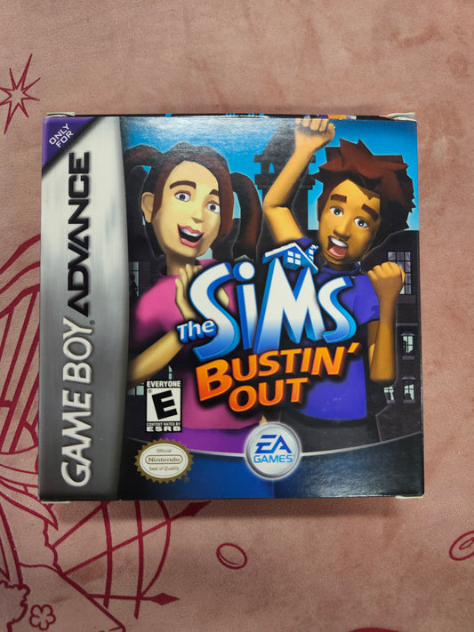 The Sims Bustin Out - Gameboy Advance (Complete)