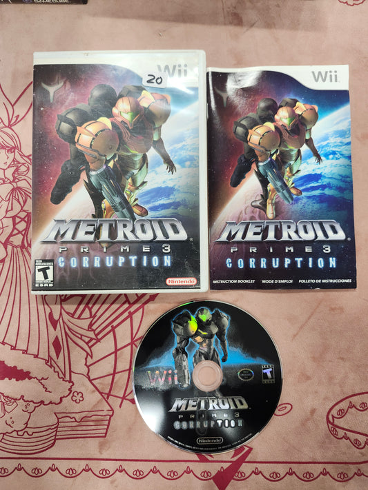 Metroid: Prime Hunter 3 Corruption - Nintendo Wii