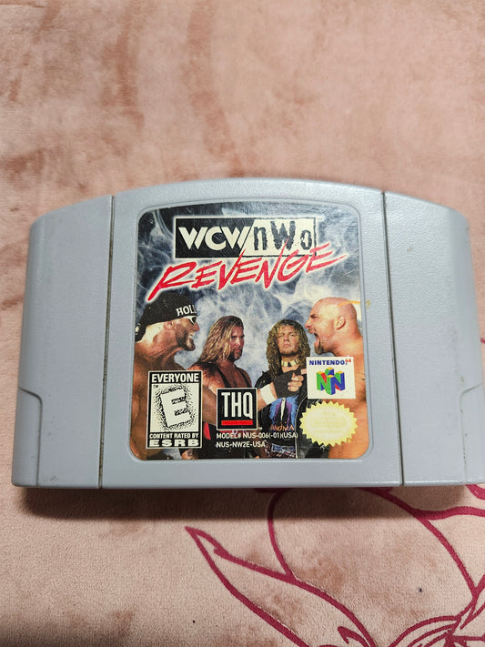 Wcw nWo Revenge - Nintendo 64 (Loose)