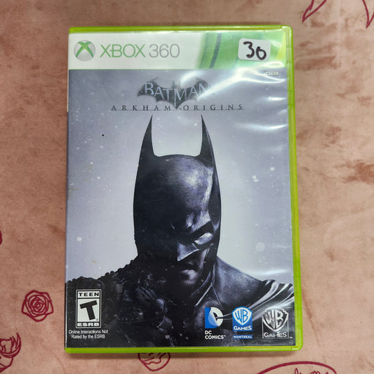 Batman Arkham Orgins Xbox 360