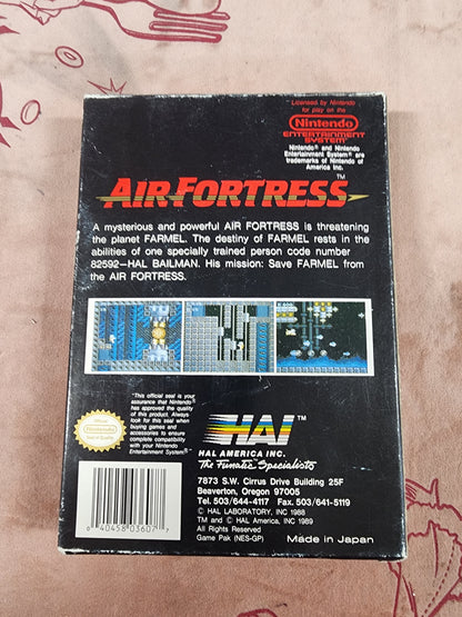 Air Fortress - Nintendo Entertainment System (NES) (Complete)