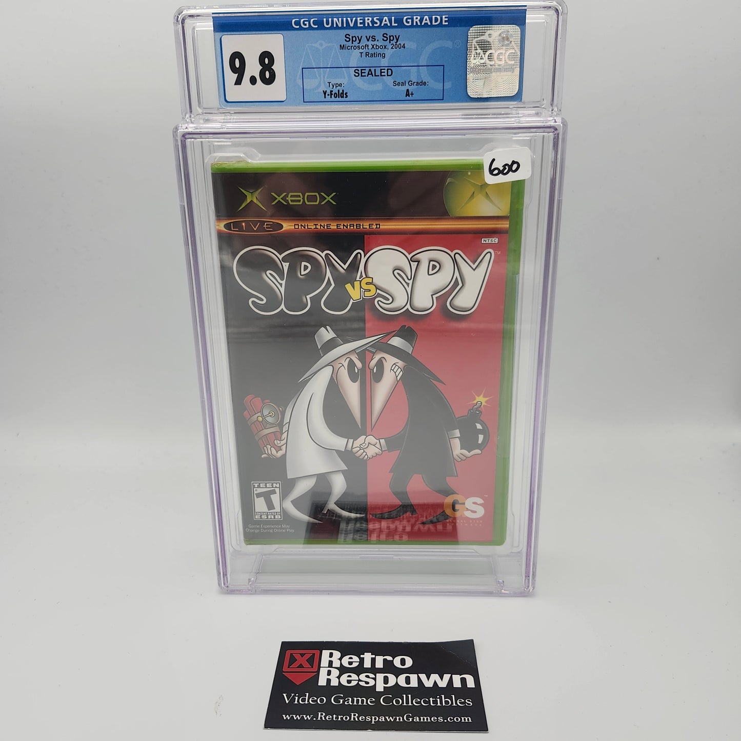 Spy Vs. Spy CGC 9.8 - Original Xbox (Graded)