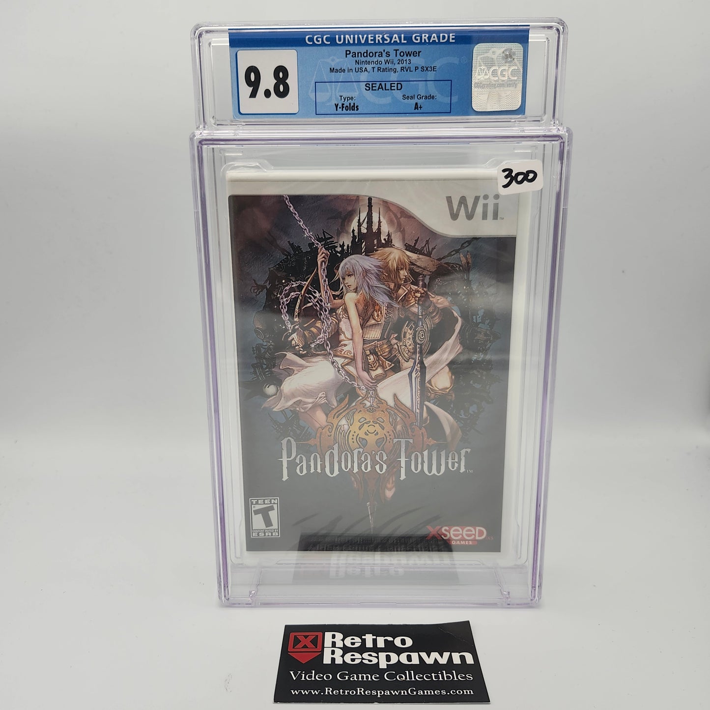 Pandora's Tower CGC 9.8 - Nintendo Wii (Graded)